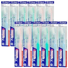 트리샤 슈퍼소프트 12개 매우부드러운모 잇몸질환칫솔 Flexibelle supersoft