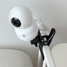 아이오트 집게거치대 홈캠거치대 무타공 cctv거치대, 1개