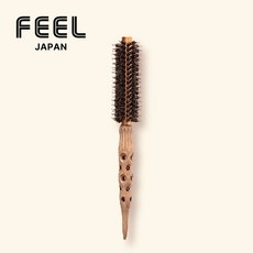 FEEL 전문가용 롤빗 NAP Brush 돈모 열판 브러쉬 원목 브러쉬 260도까지 견디는 드라이빗 2호, 1개 - 스피어