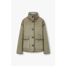 스튜디오 톰보이 하이넥 리버시블 무스탕 점퍼 (9174461982)