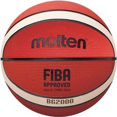 Molten BG Series Composite Basketball FIBA Approved BG4500 Size 7 2 Tone B7G4500, [03] B7G4500, 1개