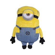 Universal Despicable Me Minion Mel 캐릭터 소프트 플러시 포옹 베개 옐로우, 본상품