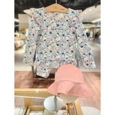 minkmui 밍크뮤 24SS(BL)3431462106 끌레트플라워프릴래쉬가드 토들러 (3431462106)