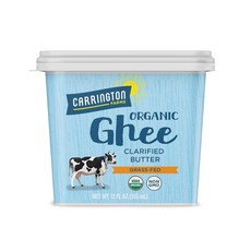 캐링턴 팜스 USDA 인증 유기농 잔디 Fed 온스당 비용 비교 Ghee 12 Fl Oz, 1개