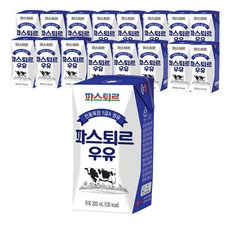 파스퇴르 전용목장 우유, 36개, 200ml