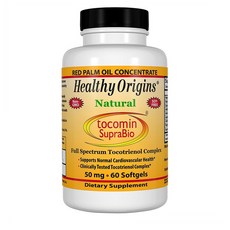 Healthy Origins Tocomin SupraBio 50mg 헬씨 오리진스 네츄럴 토코민 수프라 바이오 60정, 1개, 상품상세 참조