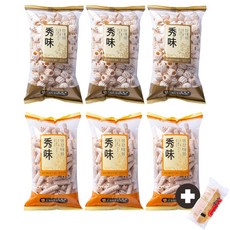 (무료배송)쌀대롱250g 3봉+생강대롱250g 3봉 옛날과자 간식 시장과자(+쌀과자 서비스)