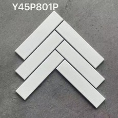 세라믹 모자이크 타일 욕실 화장실 작은 벽돌 바닥타일 매장 바닥 벽 상가 리모델링 벽바닥 주방, N. 흰색 스트립, 1개