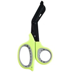거즈 붕대 가위 간호사 14cm 병원 실습용 너스피아, 그린, 1개, 펌핑홀_그린