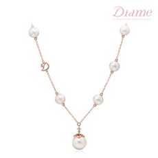 다이아미목걸이