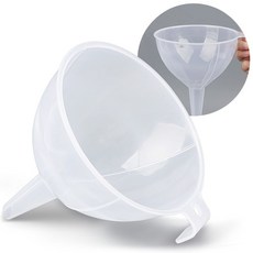 투명 원형 깔대기 대형 주방 플라스틱깔대기 mod*782cS, 대, 대, 1개