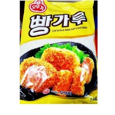 [더착한푸드]빵가루(오뚜기 1K) 식자재마트 대용량 업소용 빵가루 마른빵가루 건식빵가루, GG 1