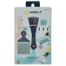 Safety 1st Universal Locks Brush and Comb Slumber Set Blue 109453, 1개