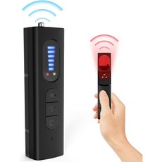 몰래 카메라 탐지기 스파이 방지 RF 신호 스캐너 버그 GPS 추적기 청취 장치 파인더 여행용 무선 충전기 호텔 자동차 욕실 사무실 에어비앤비 …