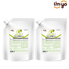 아임요 그린애플 베이스 1kg (낱개 묶음할인), 2개