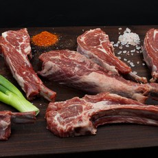 호주산 프리미엄 양갈비 통 숄더렉 구이용 1년미만, 1개, 1kg
