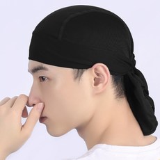 메쉬헤어두건