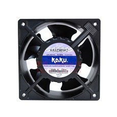카쿠 팬 KAKU KA1238HA2 12038 220V 0.13A, KA1238HA2 오일 함유 와이어