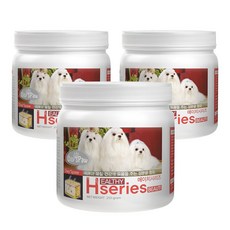 데이스포 에이치시리즈 뷰티 애견용 피부영양제, 250g, 3개