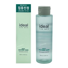 아이디얼포맨 시카플러스 진정토너 200ml, 아이디얼포맨 시카플러스진정토너200mL, 1개