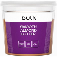 벌크 내츄럴 아몬드 버터 스무스, 2개, 1kg