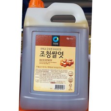 조청 쌀엿 대상 5k x4 식자재 업소용 식재료 식당용 대용량 단체 급식용, 5kg, 4개