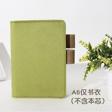 호보니치 커버 A5 A6 다이어리 2024 모음, 머스타드 그린 A6 커버