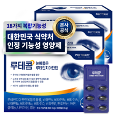 파이토웨이 루테콤 루테인 지아잔틴, 3개, 500mg