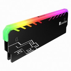 브라보텍 JONSBO NC-1 RGB 램 메모리 방열판 블랙