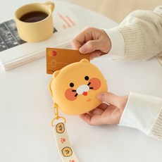 춘식이 실리콘 얼굴 파우치 hun*529ws