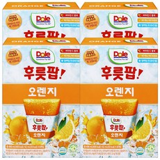 돌 후룻팝 오렌지, 62ml, 32개