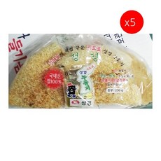 [더착한푸드]누룽지(성경 250g) 5개 식자재마트 대용량 업소용 누룽지 누릉지 누룽지밥