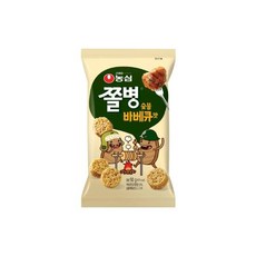 농심 쫄병스낵 바베큐맛, 82g, 3개