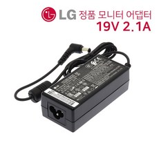 LG 19V 1.6A 1.7A 정품 모니터 분리형 어댑터 ADS-40FSG-19, 1개