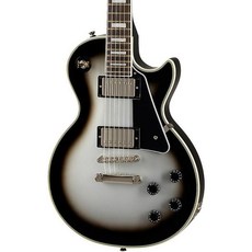 Epiphone Les Paul Custom Limited-Edition Electric Guitar Silver Burst, One Size, One Color