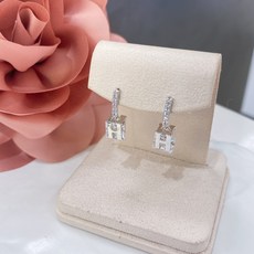 골든듀화이트귀걸이