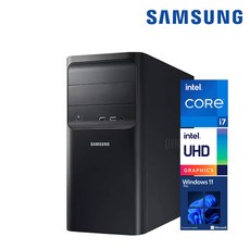 삼성전자 컴퓨터 i7-8700 T8A 정품 윈도우11 Pro 탑재 사무용 데스크탑 PC 본체, 기본스펙 RAM32GB+SSD 1TBGB변경, 삼성 T8A i7-8700+8GB+500GB, 블랙, 1TB, WIN11 Pro