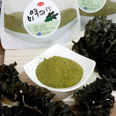 울돌목 천연조미료 국내산 미역귀 분말 200g 지퍼백 포장