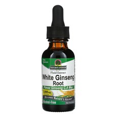 White Ginseng Root Alcohol Free 1000mg 30ml, 1개 - 센노사이드