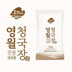 동강마루 [영월농협]동강마루 영월 청국장 110g x 18봉, 없음, 18개