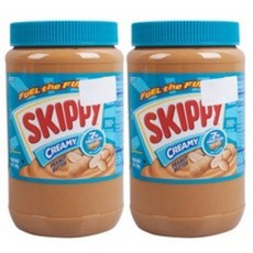 SKIPPY 스키피 크리미 피넛 버터 1.13kg 2개