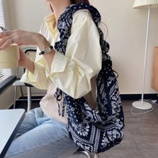 아트박스/홀리지 퍼즈 페이즐 에코 힙색 천가방