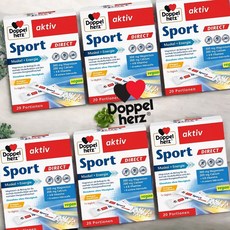 도펠헤르츠 비건 스포츠 다이렉트 x6팩(120포 과립) 칼슘 마그네슘 미네랄 락토프리