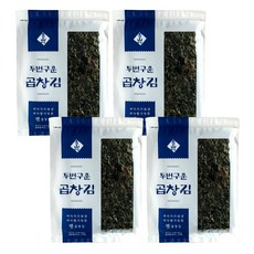 24년도11월 햇 두번구운곱창김 25매, 4개, 60g