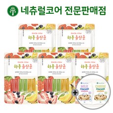 네츄럴코어 하루유산균 + 사은품 증정, 12p x 5개, 과일 혼합 - 하루유산균