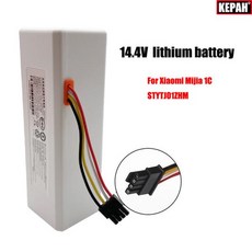 청소 기계 배터리 샤오미 미 지아 1C 배터리 P1904 MM STYTJ01ZHM 로봇 진공 청소기 액세서리 SKV4093GL 14, 03 6000mAh, 한개옵션1