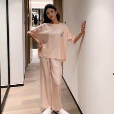 홈웨어수면무지순면추천