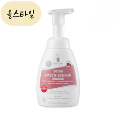 [해외] 비오텀 인팀 워시폼 거품 여성청결제 250ml 크랜베리 BIOTURM 올스타일 유럽직송, 1개