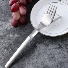 수박 자르기 스텐 포크 수박커팅기 숟가락, 1개