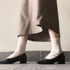 골지발목긴스타킹